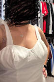 I purchased this dress for a baptism but the cup size is too small. The rest of the dress is a perfect size, but it's definitely built for someone more flat chested. Wish the top was different! - Isabel R.