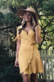 I love everything about this dress. The color, the fit, the style. Such a pretty and flowy summer dress! - Samantha G.
