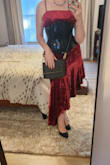 Wore this to a Gothic themed party and it really worked. I have a smaller chest so the top needed a decent amount of adjustment and still didn't quite fit right. But this perfectly met the invite and was comfortable to wear! - Jill K.