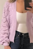 Adorable spring cardigan I bought to wear to Easter! Color is beautiful, runs a bit big. I'd recommend sizing down if in between sizes! - Jessica F.