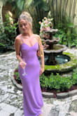 The dress fits perfectly but I had to sew it due to a small hole by the waist. - Kate G.