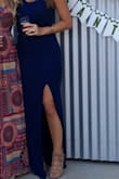 Everything about this dress is perfect! It is so flattering and it so comfortable. I'm only 5'1" so it is a few inches too long even with heels. However, that didn't stop me from wearing it! i just held it when I walked and it was fine. It's tight around the waist but so flattering as the top is a little more flowy. I would highly recommend. I wore to a welcome party for a wedding and it was perfect. Super cute!! - Samantha N.