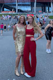 This was the perfect outfit for the Taylor Swift concert I went to (Red ear, obviously!) I felt like a million bucks! I did need to hem the pants a couple inches so that I could wear it with sneakers, but the overall look was amazing. - Kate G.