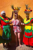 I wore this set on a trip to Cartagena and it was perfect for the hot, HUMID weather. The material stayed light and flowy all day and it travel well by not getting too wrinkled. Love that's it's 2 pieces so I can mix and match the top with jean shorts :) - Amanda E.