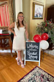 I purchased this dress for my bachelorette and for a bridal shower. I have worn many times since then as well. I love how comfortable this dress is for summer gatherings. The top was a little loose but I don't wear a bra with it, just sticky boobs. - Brianna H.