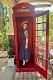 Wore this to a high tea bachelorette event where we made fancy hats. Dress was very comfortable and stretchy. Never uncomfortable in the Louisiana heat. I probably could have gone down a size. - Victoria N.