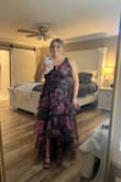 LOVED!!! This dress and got so many compliments. The bust needed slight alterations because my rib cage is a 3x but my bust is a 2X but everything else fit true to size. Loved it! - Ellen S.