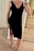 I feel so pretty in this dress!
The small was a perfect fit and is a new favorite! - Christina H.