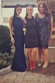 This dress fit me like a glove! It was perfect to wear as a guest to a wedding. I received so many compliments. The open back added that little bit of flair and sexiness that I was looking for. - Brittany L.
