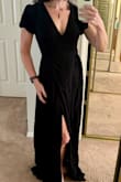 This dress is very long and I will need to hem it, but the fabric is quality and it will hem easily.
This dress feels sexy and comfortable at the same time. I am planning to wear it on our upcoming beach vacation! - Christina H.
