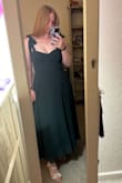 This was my first purchase from Lulus, recommended by a friend. I was a little worried because I never know how long dresses will be on me but this one was perfect! I love everything about this dress. I ordered a size Medium and it's very comfortable! Shipping was fast too! The dress arrived sooner than its original delivery time! Definitely worth the money! - Tabitha O.