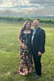 I felt so beautiful in this dress! Received so many compliments! I had to take it in on the sides of the boat so could have sized down to a large vs. XL. Bit loved the way it fit. - Amy A.