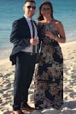I wore this beautiful dress for a beach wedding in Aruba! It was long on me, so I had to hemmed. - Kelly N.