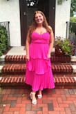 I ordered this for a wedding and it was SO cute and great quality. You definitely get your moneys worth. My only critique would be that it was a little tight around the ribs and I may have needed a larger size even though it recommended the one I got. Overall amazing dress and store! - Sarah F.