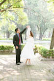 It just fit perfectly! I used it for my civil wedding & Save the Date pictures - Tania Y.