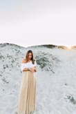 Love this skirt. So elegant and the material is beautiful. - Alexis C.