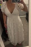 I took it to the seamstress because even the XS was too big. Images are after alterations but it is beautiful and I had to keep it! - Flora P.