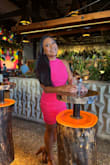 I wore this for my birthday dinner and drinks. The dress was really comfortable and I got so many compliments. - Denise Z.