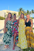 I wore this outfit to a wedding cocktail party in Mexico. It fit perfectly and I received a lot of compliments. - Nicole H.
