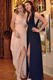 I abosolutly loved this dress. I felt elagent and confident all night in this dress. It hugged the right places and the v neck showed my chest just enough. I can also dress it up with jewlary or wear it with out as less formal. - Katie K.