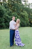 I wore this dress for my engagement photos and I couldn't be happier with how the dress looked! It was a little large in the bust, but I not enough that I would have ordered a smaller size.
(photo by Hannah Forsberg) - Shelby M.