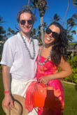 This dress was perfect for attending the luau on our honeymoon- such vibrant colors and great cut! There's a little bit of stretch for the bust section, but no stretch in the waist/skirt portion so be aware! Overall- I totally recommend it! - Katie J.
