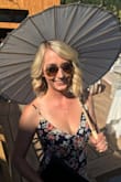 I bought this dress for a summer wedding and it was a huge hit! It runs a little long, but I paired it with some wedges and it was the perfect length. The fabric is nice and light, so perfect for those summer days. - Samantha S.