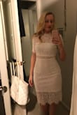 I love Lulu's and every dress I've ordered so far has been great. This one was no different. The size, the quality, the length was just right. I used it for my company's Christmas party. I felt like it was appropriate but still sexy and cute. I got a lot of compliments. It's very comfortable and I just love how it flatters the curves - Ewa S.