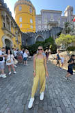 A little tight in the waist but overall fits well. A good jumpsuit for the short girlies. Back is a little odd and makes it difficult to wear a bra with - Samantha G.
