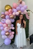 The perfect dress for my bridal shower. I received so many compliments and felt beautiful. I would recommend buying. - MaKenzie M.
