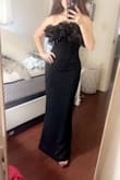 I love this dress! I ordered as a bridesmaid for my friends wedding and the fit is perfect. I'm 5;2 and 116 pounds and it fit exactly like I wanted it too. It has a little stretch in it so I could've worn the XS if I wanted a tighter fit. Overall, it's the perfect dress for the occasion. - Sarah L.