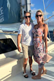 I bought this for my 50th birthday in Hawaii. The fabric is so beautiful and very light weight it was perfect to wear at a beach location. This can be worn with heels or I wore some simple sandals. - Lisa R.