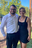 Wore this as a guest to a wedding. It does run a little snug but hugged my curves comfortably, and there is a lot of stretch to the material. Such a great dress!! - Emily S.