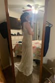 I am so impressed with this dress! I wish I had purchased it before going to the bridal dress shop. It compliments my curves. I think I'll use it for engagement photos. - Kcaty W.