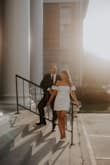 I would have preferred a size small but it was out of stock, however, it fit beautifully, just a little loose around the bust/rib area. This dress was perfect for our engagement photoshoot! - Erin E.