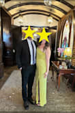 I absolutely fell in love with the color and style of this dress the moment I saw it online, even though I usually don't go for this type of color or pattern. I decided to buy both a small and a medium to see which would fit best, and the small ended up being perfect. For reference, I'm between 5'8" and 5'9", and with 3" heels, the length was just right. It's a stunning dress that feels just as good as it looks, and I couldn't be happier with my purchase! I received so many compliments at the wedding I was at. - Kelsey C.