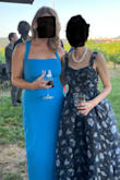 I have a more athletic build and this dress fit perfectly! I got so many compliments and have now worn it to two weddings. Would give it two thumbs up. - Jessica K.