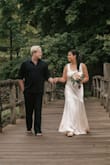I love how the fabric looks and the cut of the dress. The fabric doesn't stretch and it wrinkles easily. - Melissa A.