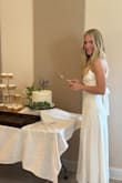 This dress was absolutely perfect for my bridal shower. It was simple but classy. I will definitely wear this dress again! LOVE LOVE LOVE. Highly recommend this dress for any occasion to be honest. - Sarah L.