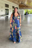 I got so many comments on how gorgeous this dress is! It was a little long. I had to hem it myself and had to tape the bust because I couldn't tighten the straps enough but well worth it! Very soft. It even held up in a downpour! - Kelsie R.