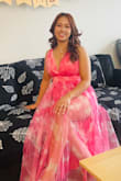 I received many compliments on this dress. It's a very definition of sexy and classy. The slit on the legs and the back added extra sexiness on this dress. Love it! P.S I had to get it altered bc it was too long for me. - Izel B.