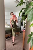 Loved this dress more than I expected. It's very flattering and skims the body rather than hugging it. - Molly A.