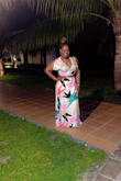 Absolutely loved this outfit. It runs true to size. The material felt great against my skin. It's a must have for vacation. - Tamara C.