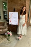I wore this for my floral themed bridal shower and it was absolutely perfect! I got compliments on the dress all day, it fit really well, and it was super comfortable! - Brittany S.