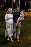 I got this for my maternity photo shoot and it was amazing! Fit true to size. Ordered size small. Very comfortable! - Emily P.