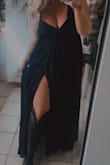 Well, I bought 3 other dresses before finding this one and all were disappointing. This dress delivered though! Perfect fit, so classy and worked with my body shape. I didn't even need a bra. I wore this to a semi-formal wedding with black knee-high cowboy boots and I could definitely dress this up or down with accessories. 10/10 recommend! - Mackenzie H.