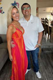 I wore it for our anniversary dinner. It was perfect for the evening out. It's cut perfectly to eat and still feel good about how I looked. I had to have it hemmed 3.5 inches to fit my height. - Melanie B.