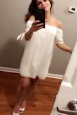 Love the quality of this dress. It's short, I'm 5'1" and fits nice!
Highly recommend - Neia F.