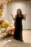 I ordered this dress in 1x and it fits lovely, with shape-wear of course. Previously, I ordered the orange in xl and it still fits. Usually, I'm invited to a wedding every quarter and I relied on these dresses to snatch me up. - Keshia C.