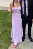 Dress was so cute and I got lots of compliments.  The straps are a little thin and get twisted easily, but otherwise, no complaints. - Abigail K.